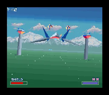 Star Fox (USA) (Rev 2) screen shot game playing